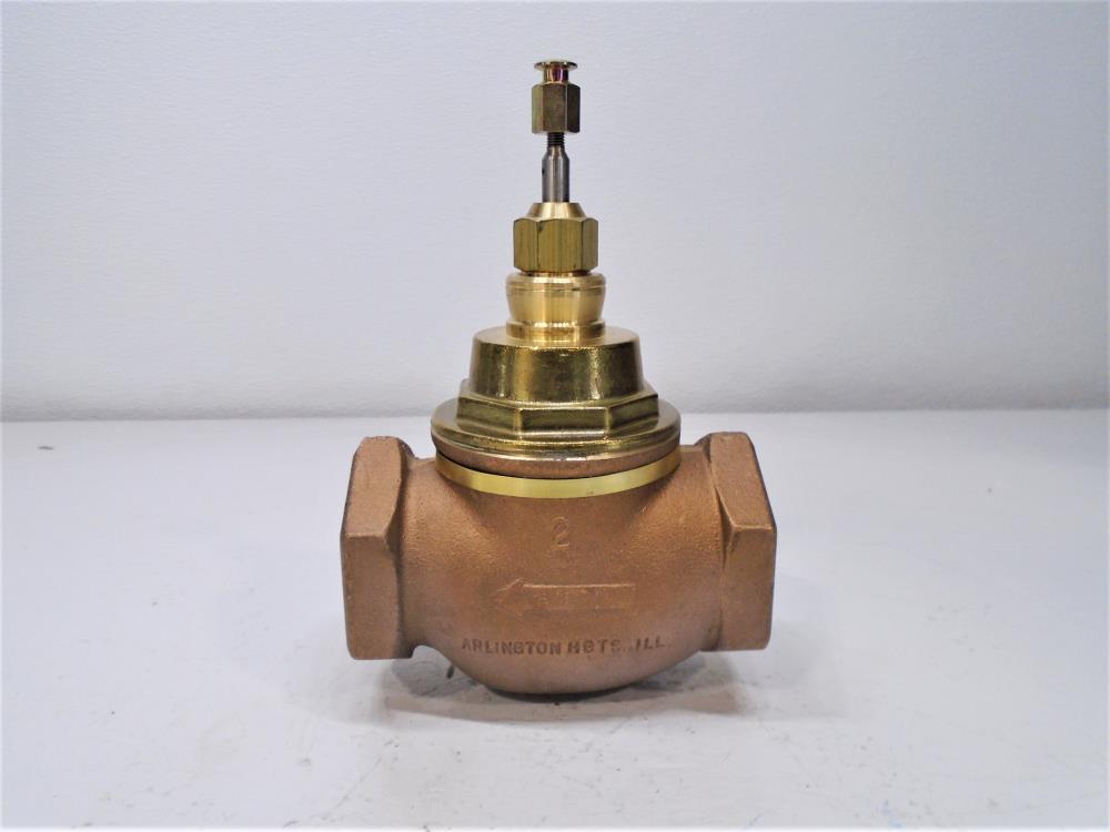 Honeywell 2" NPT Bronze 2Way Single Seated Steam Valve V5011G 1103 1